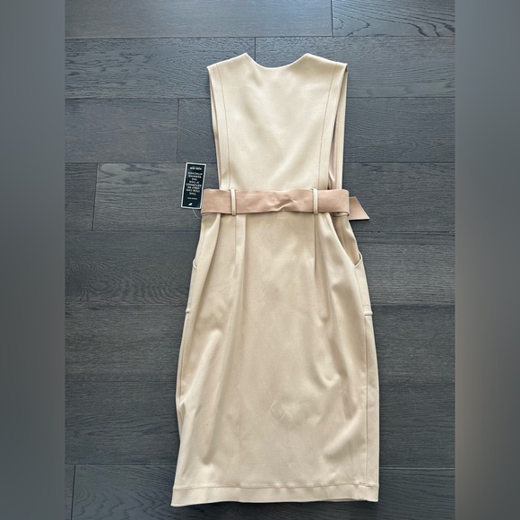 Ever New Womens Piper pinafore camel dress sz 8 - Picture 11 of 16